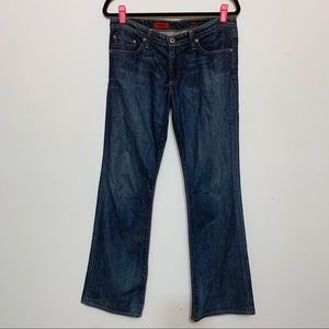 Ag Adriano Goldschmied Dark Blue Boot Cut Jeans